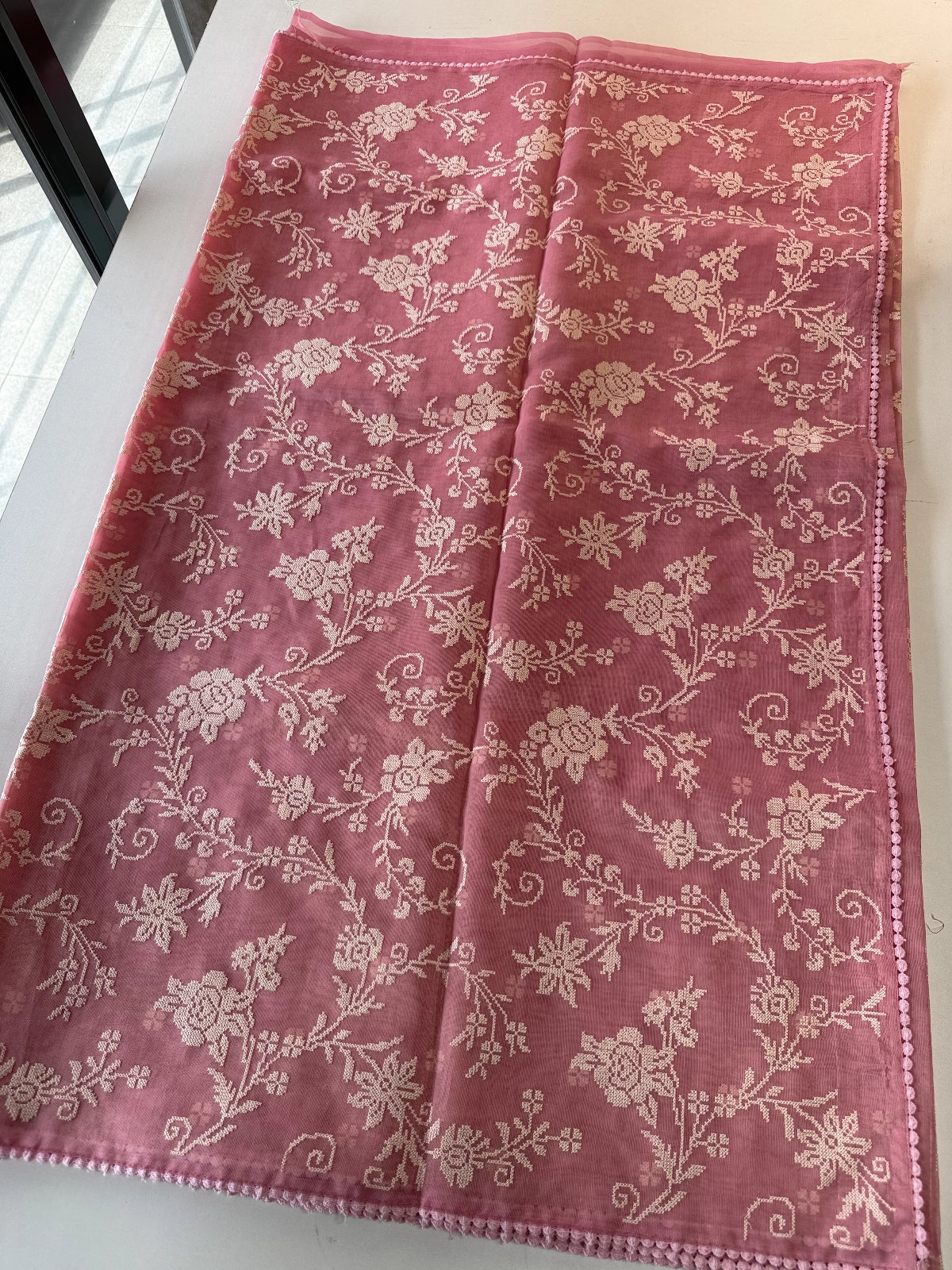 Chanderi Organza Blend Saree/ MC285