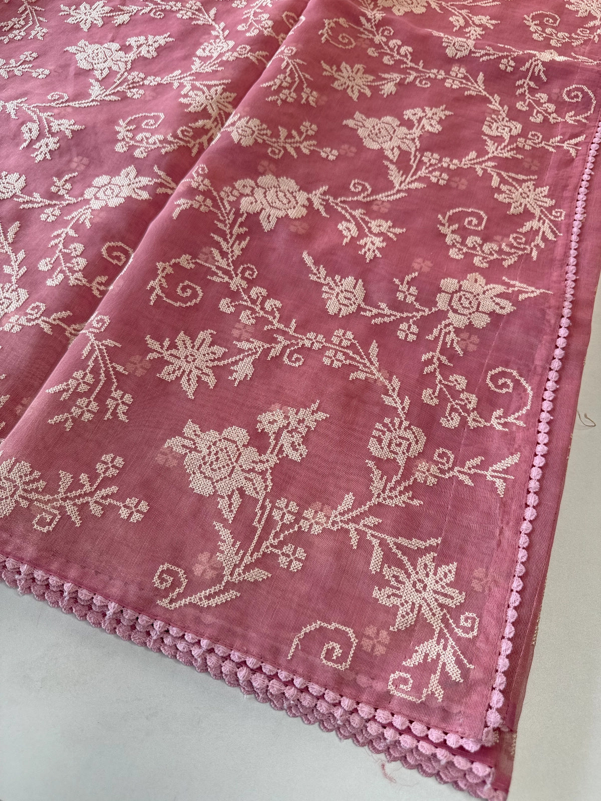 Chanderi Organza Blend Saree/ MC285