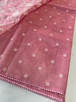 Chanderi Organza Blend Saree/ MC285