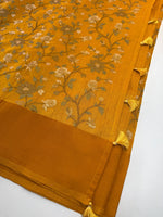 Semi Jute Saree/ 386E