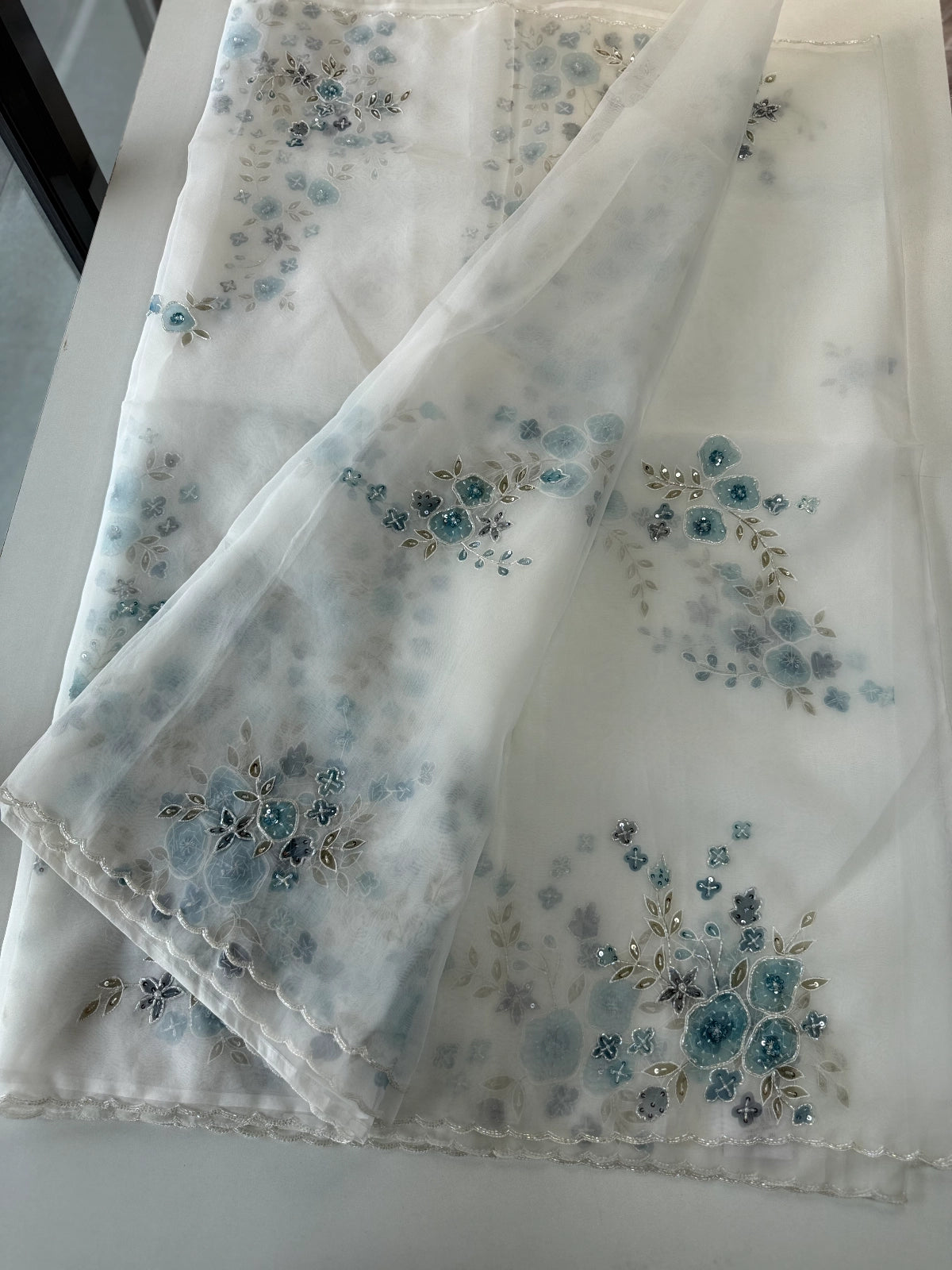 Organza Saree/ HL208