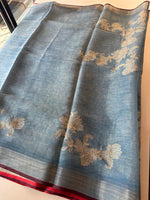 Tissue Linen Blend Saree / 1568