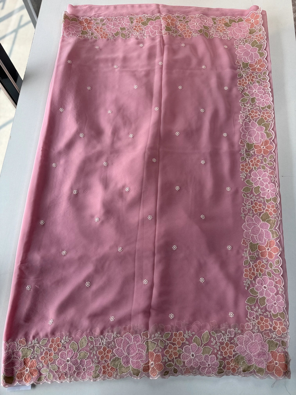 Georgette Saree/ CW325