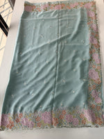 Georgette Saree/ CW325