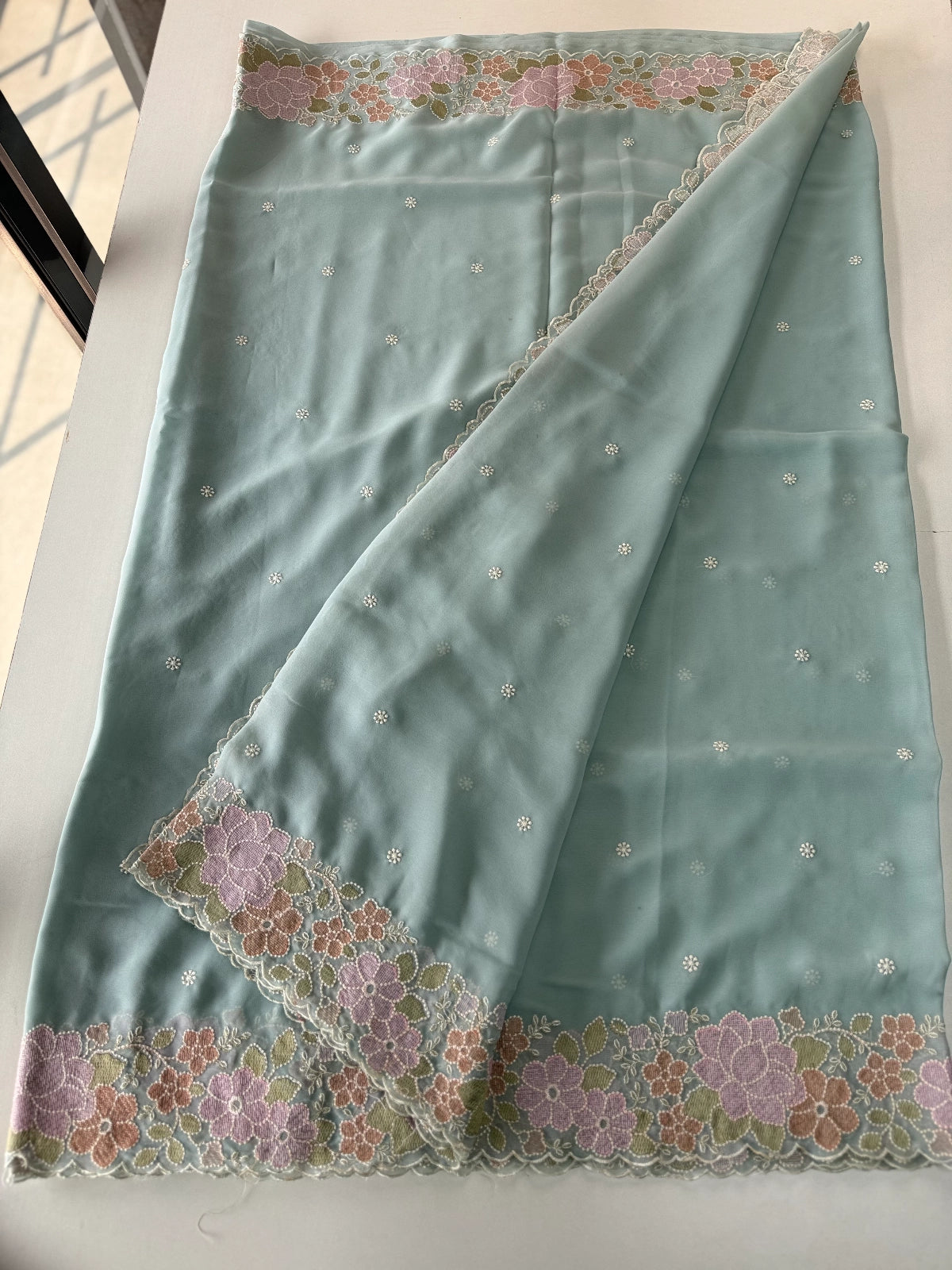 Georgette Saree/ CW325