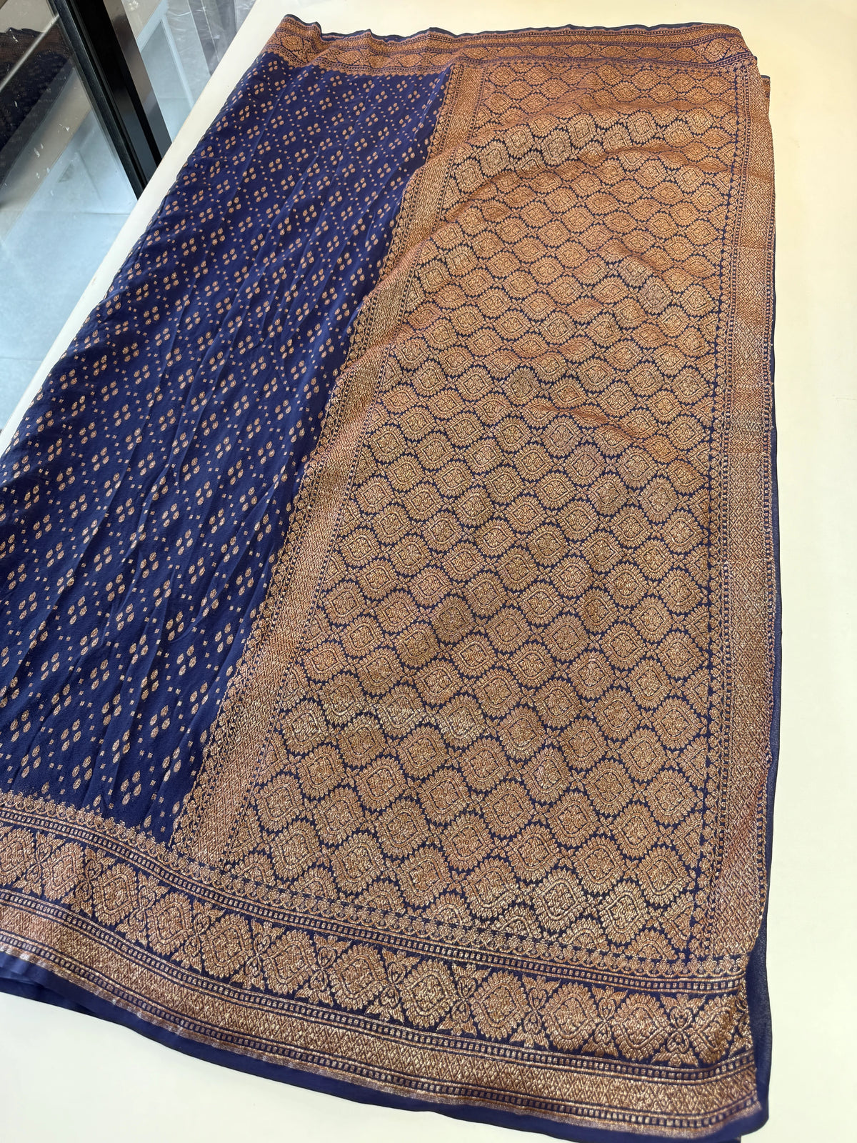 Georgette Banarasi Saree/ 11MC /A
