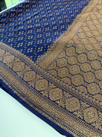 Georgette Banarasi Saree/ 11MC /A