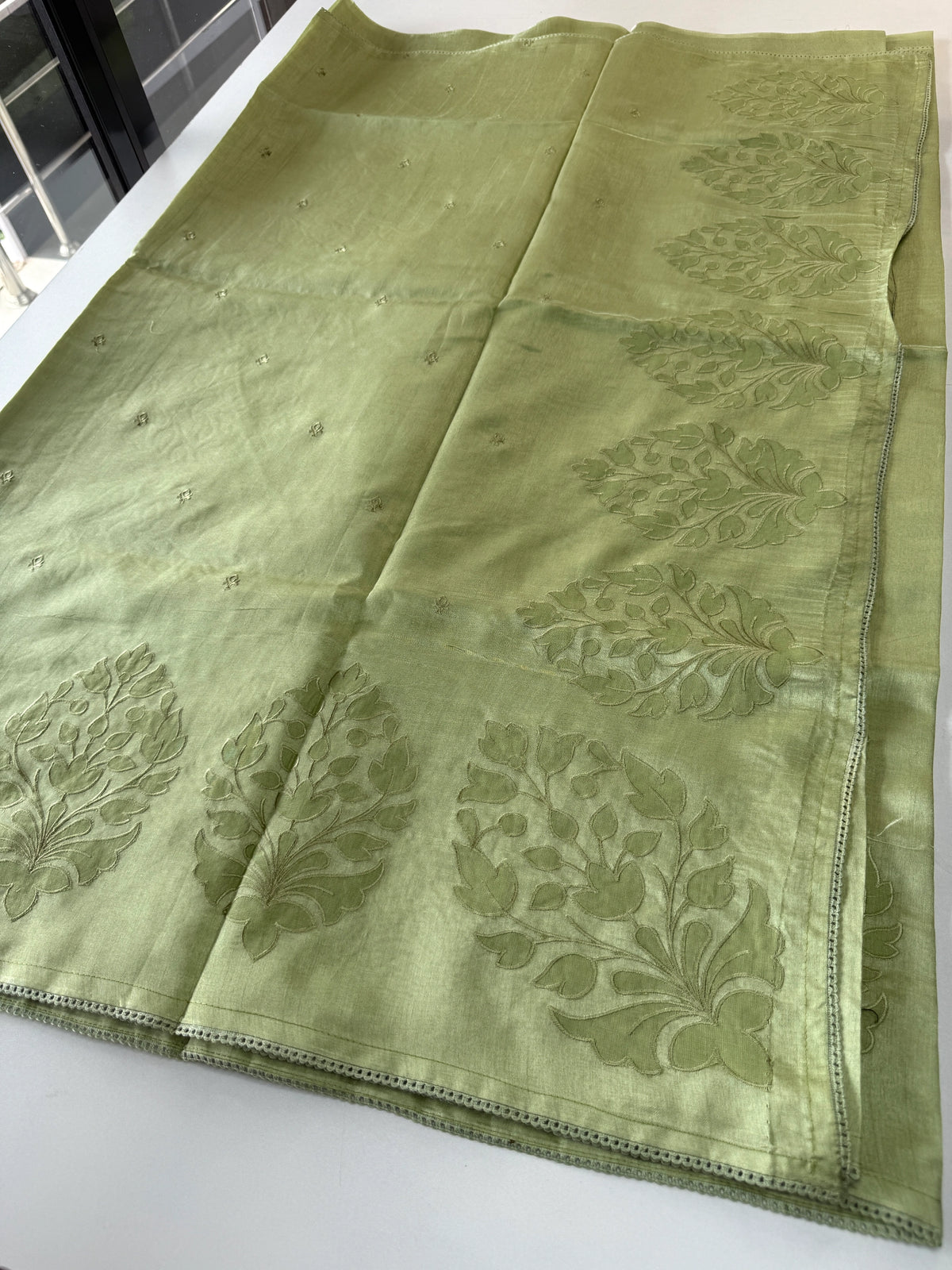 Slub Silk Saree/ 8004