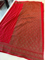 Georgette Banarasi Saree/ 11MC /A