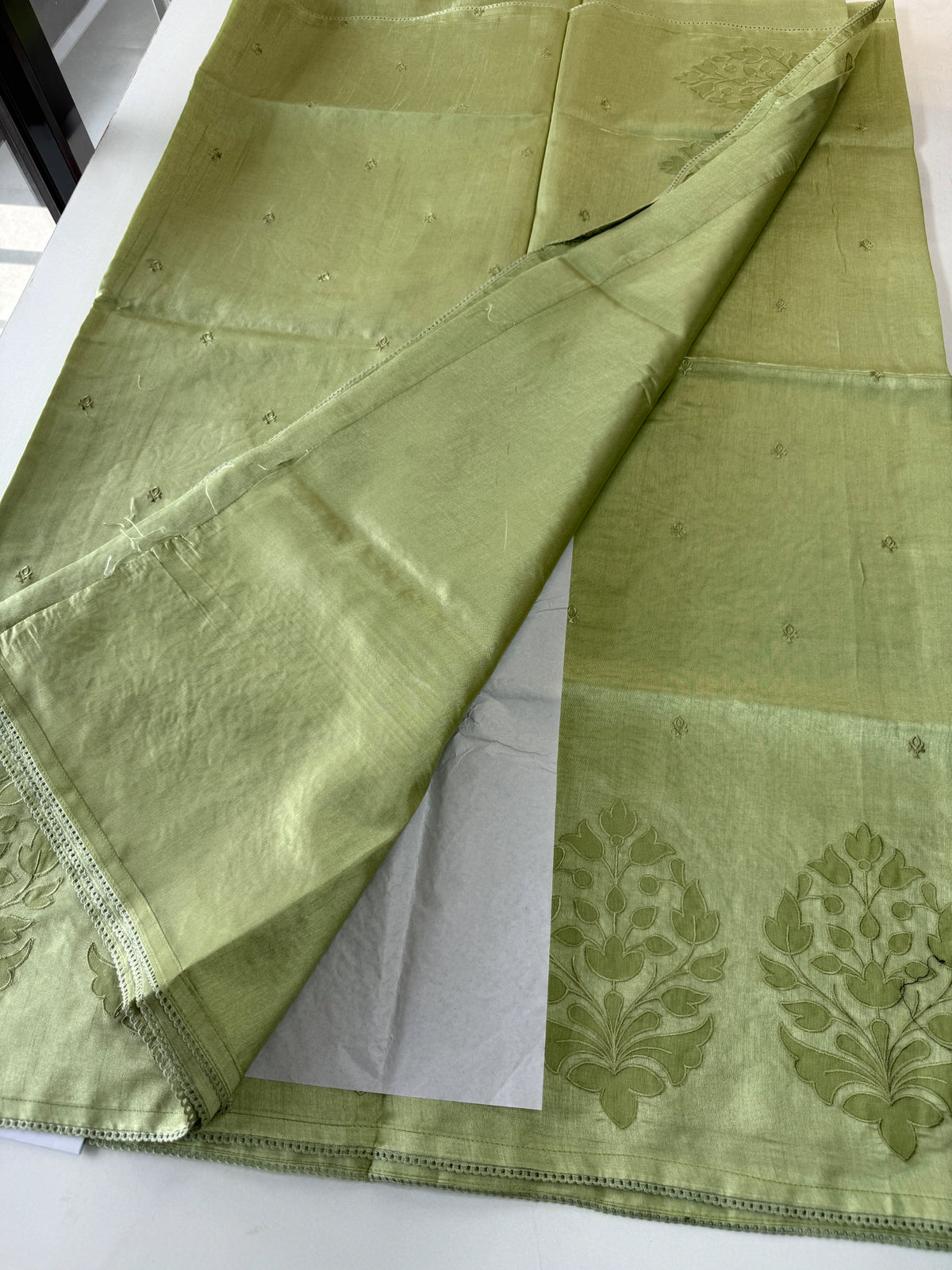 Slub Silk Saree/ 8004
