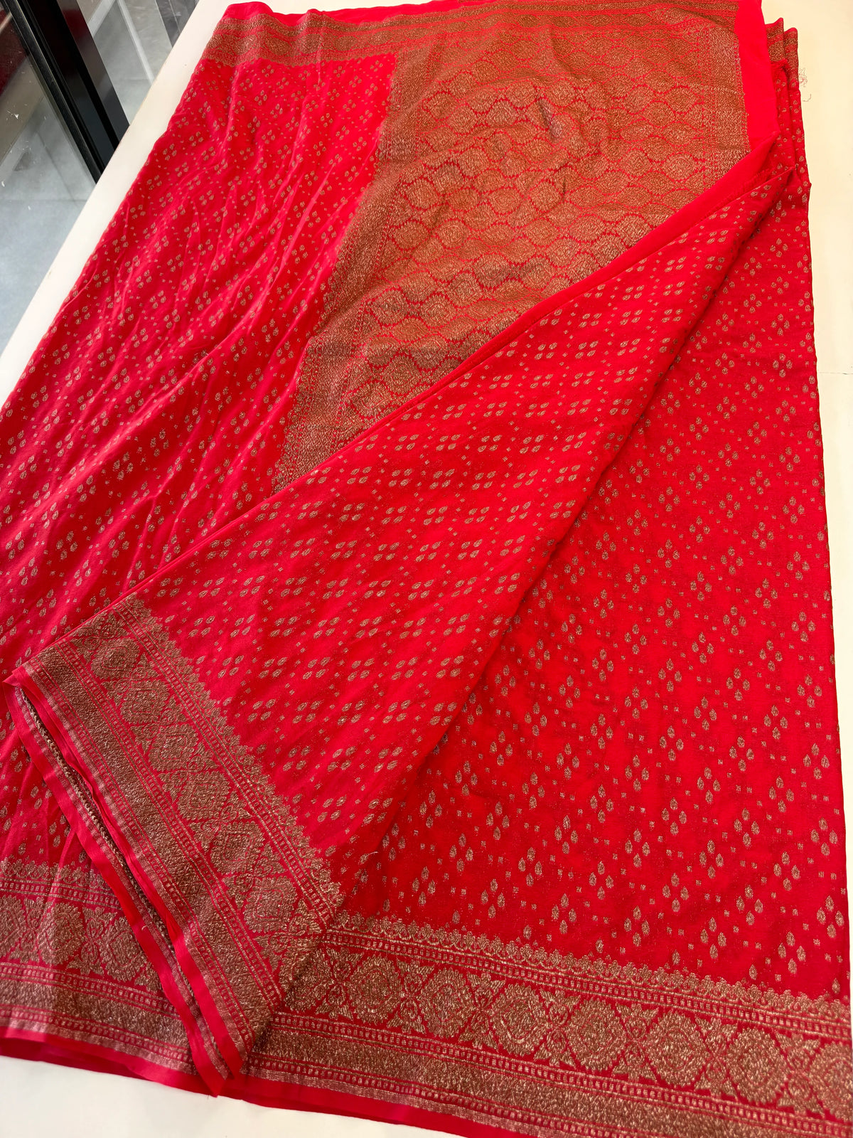 Georgette Banarasi Saree/ 11MC /A