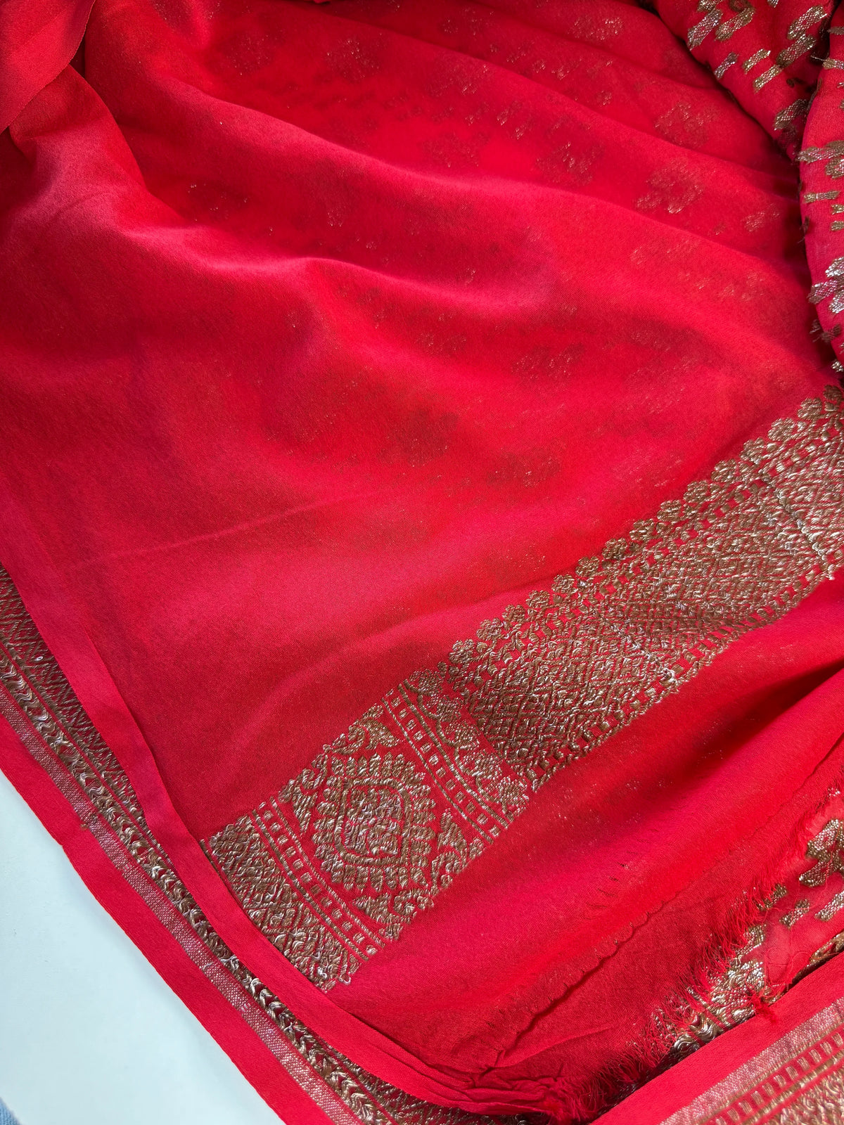 Georgette Banarasi Saree/ 11MC /A