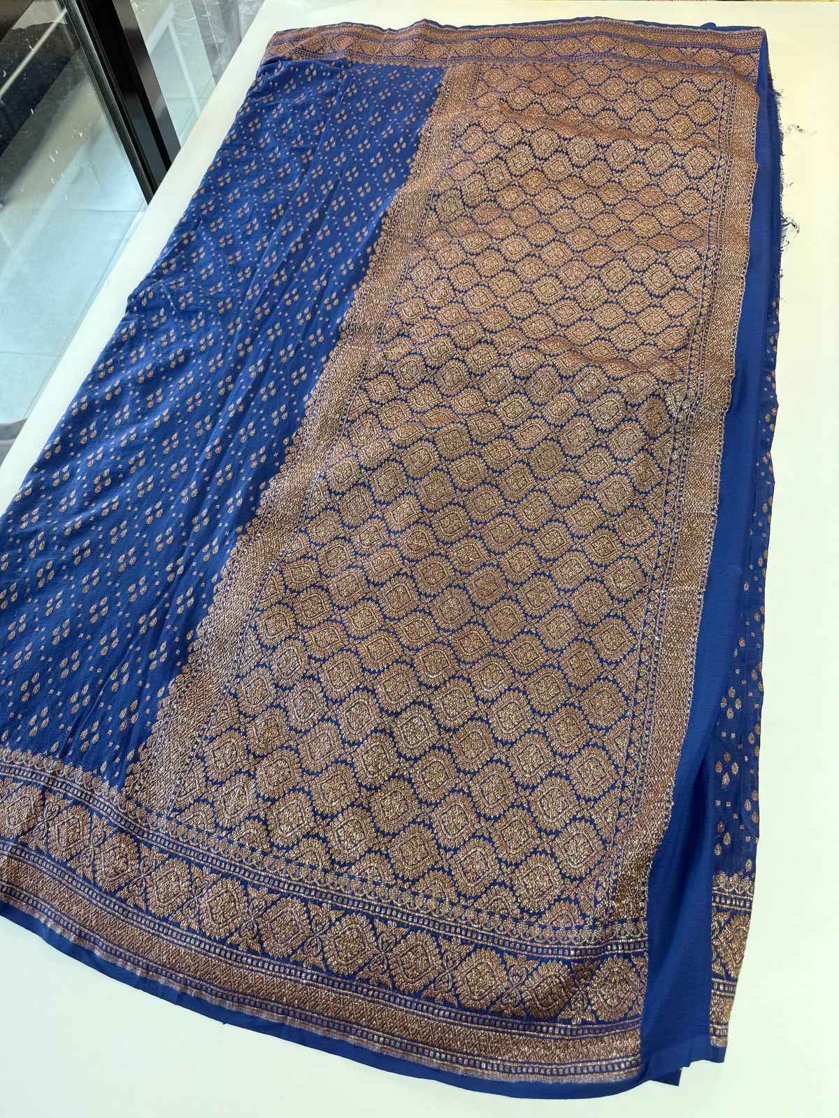 Georgette Banarasi Saree/ 11MC /A