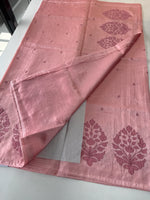 Slub Silk Saree/ 8004