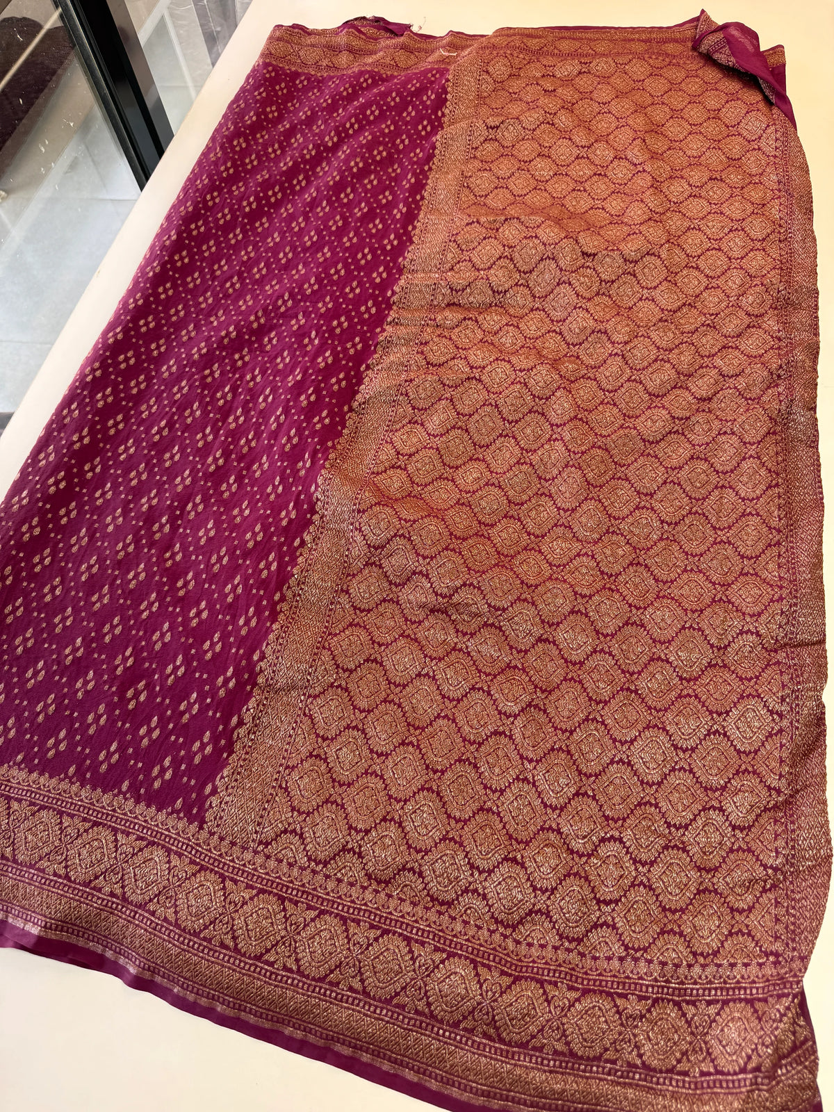 Georgette Banarasi Saree/ 11MC /A