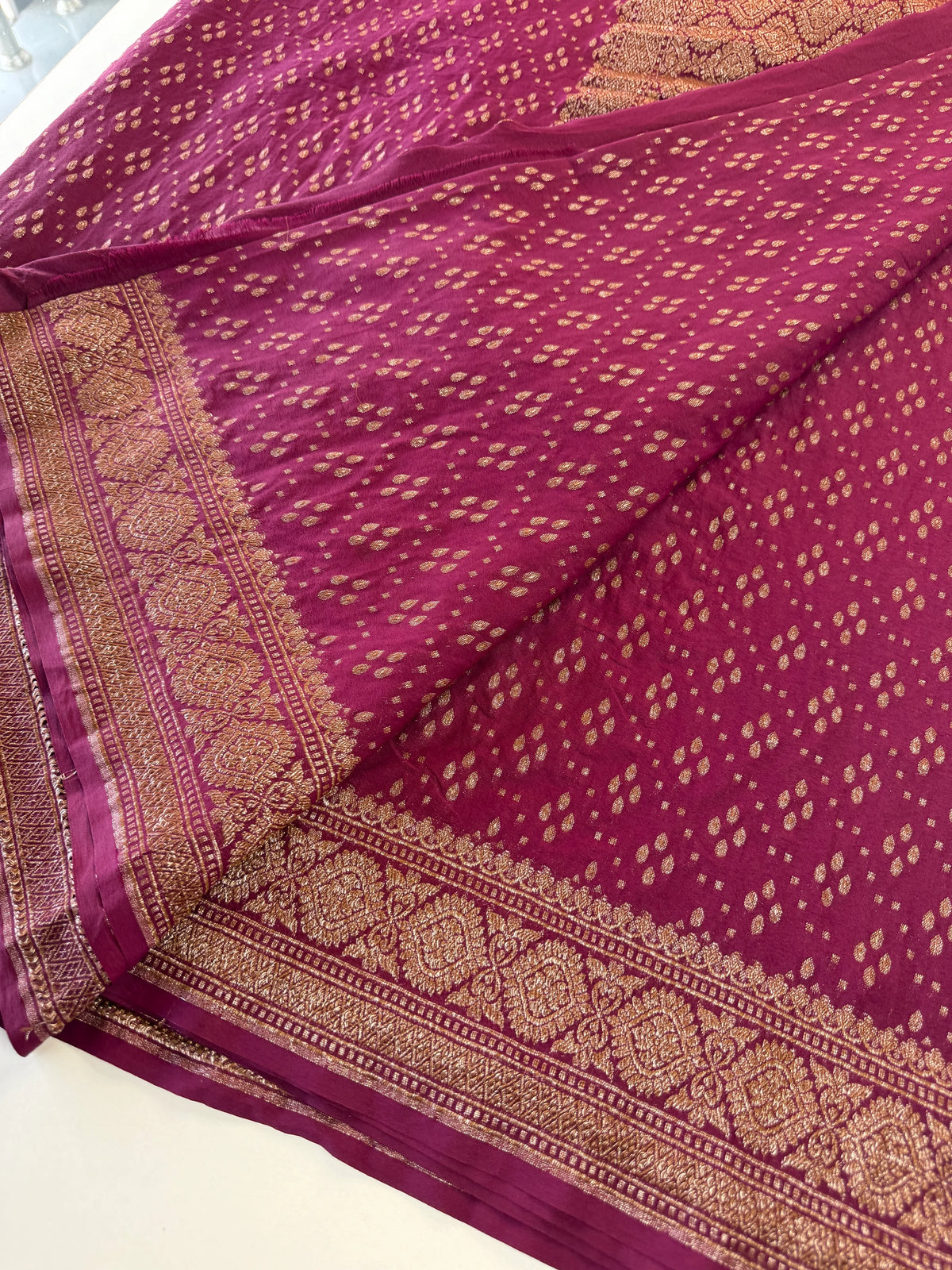 Georgette Banarasi Saree/ 11MC /A
