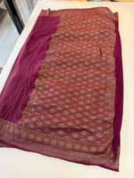 Georgette Banarasi Saree/ 11MC /B