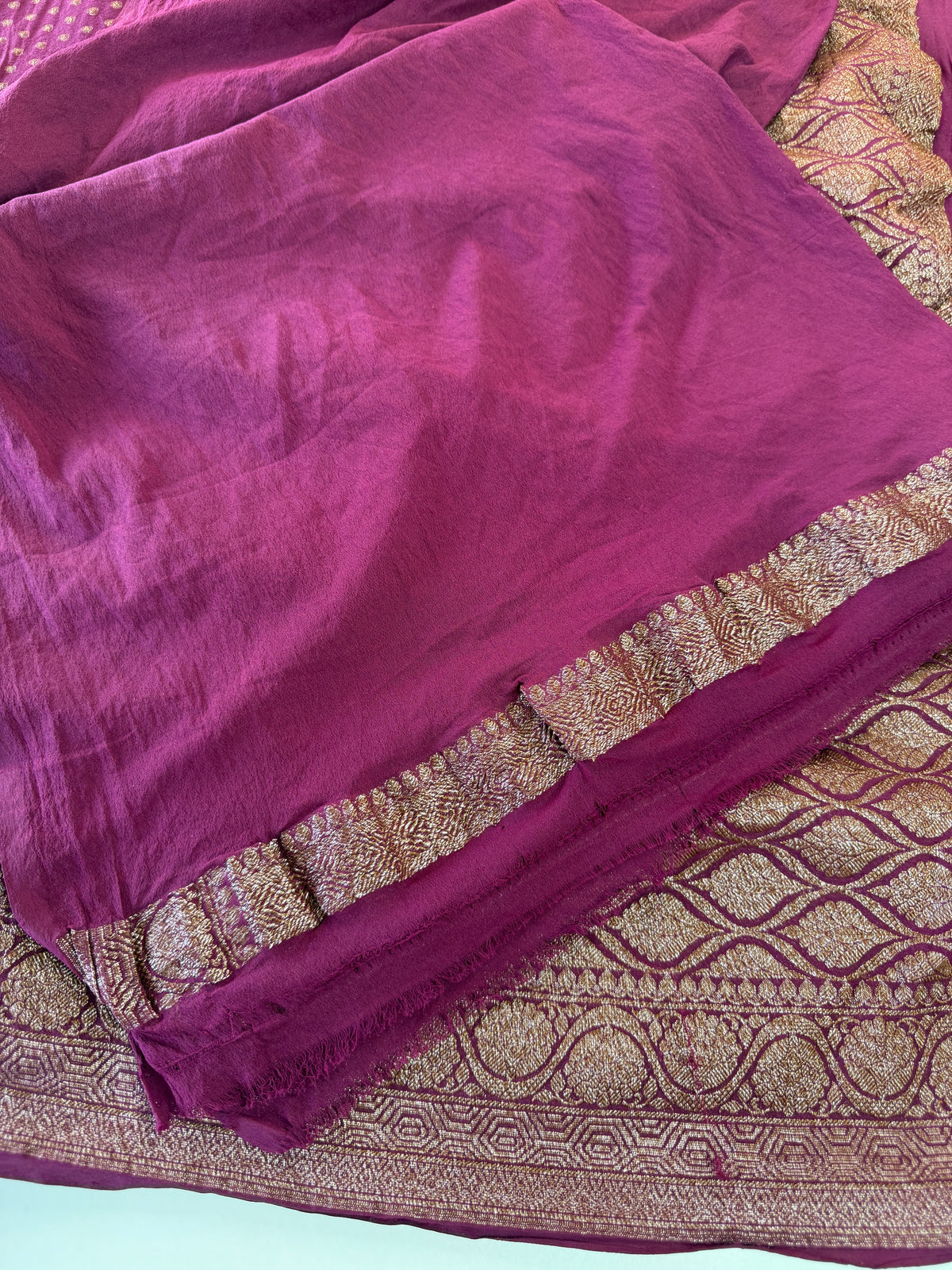Georgette Banarasi Saree/ 11MC /B