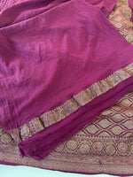 Georgette Banarasi Saree/ 11MC /B