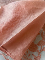 Silky kotta Appliqué worked Saree/ 4410