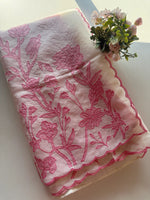 Silky kotta Appliqué worked Saree/ 4410