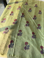 Banarasi weaved silky kotta saree/ AWS11