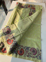 Banarasi weaved silky kotta saree/ AWS11
