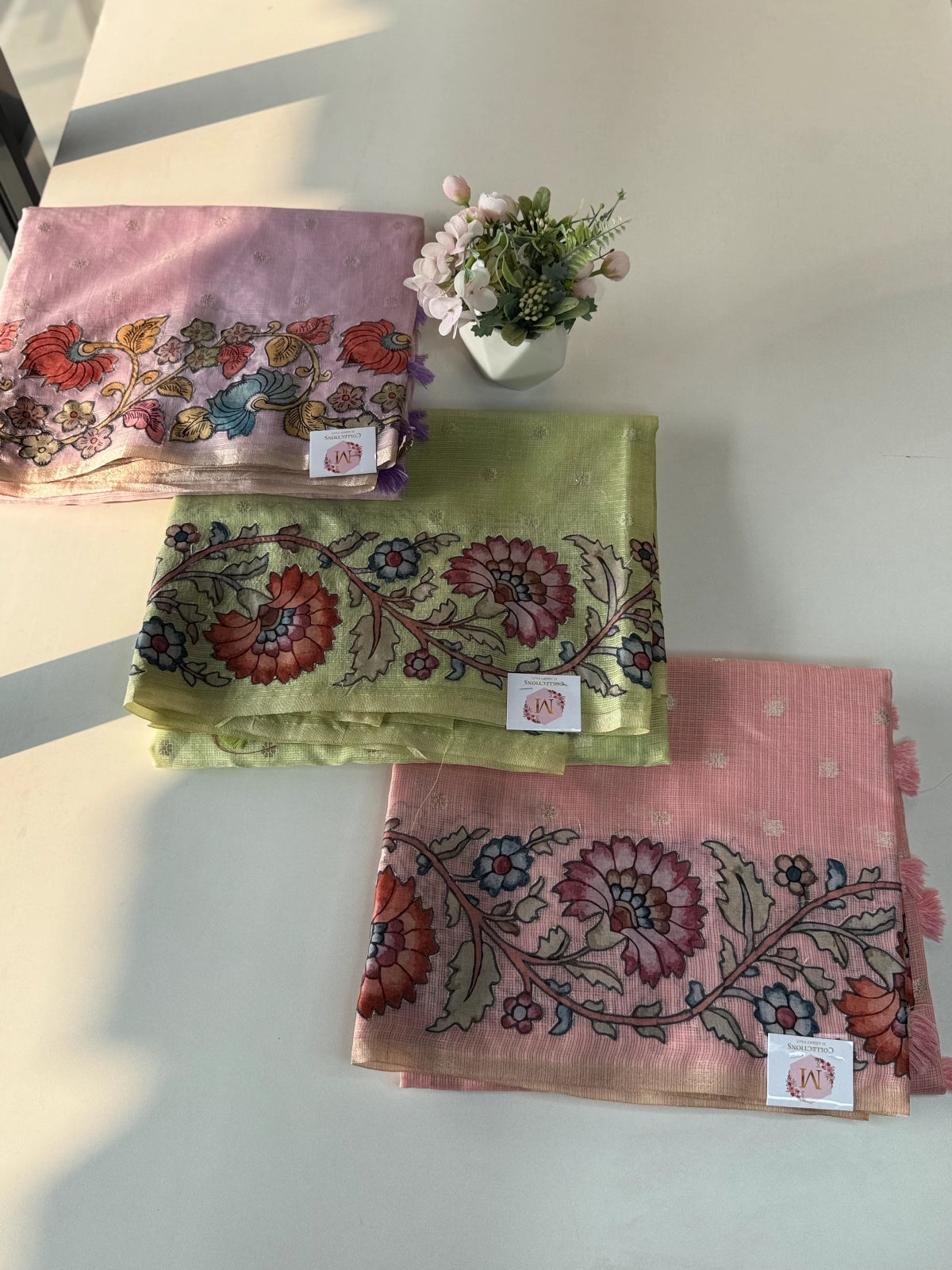 Banarasi weaved silky kotta saree/ AWS11