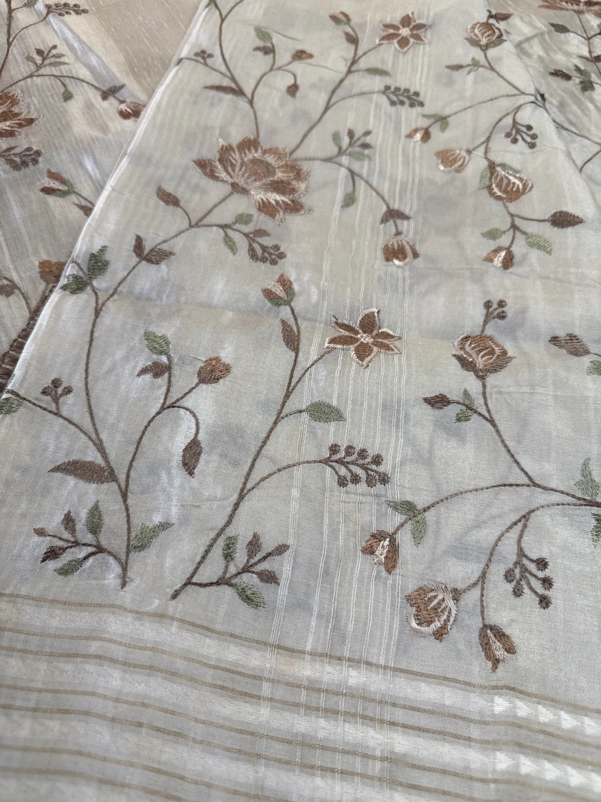 Soft semi Tussar saree/ MC222