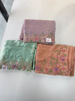 Satin Organza Saree/ WS97