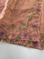 Satin Organza Saree/ WS97