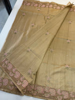 Soft semi Tussar saree / RKF10