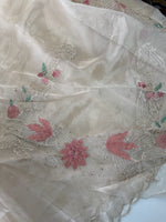 Glass Organza Saree/4435