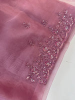 Glass Organza Saree/ SP96
