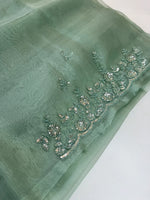 Glass Organza Saree/ SP96