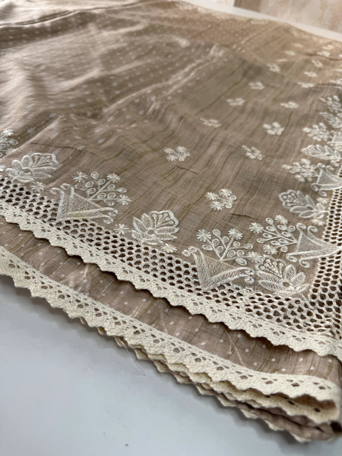 Soft semi Tussar Saree/ 1344