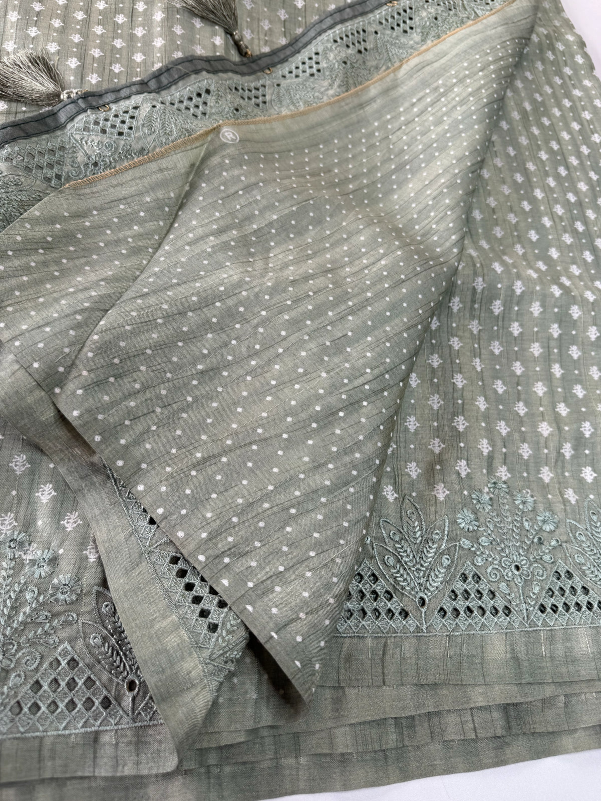 Soft semi Tussar saree/ 1345