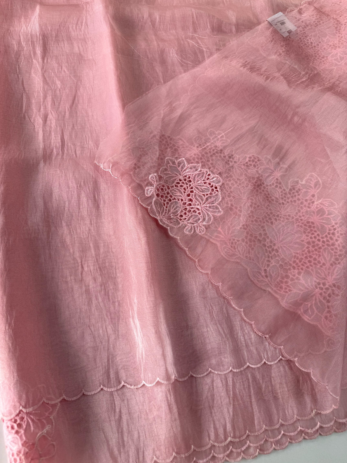 Korean Organza Saree/ 4154