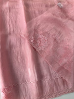 Korean Organza Saree/ 4154
