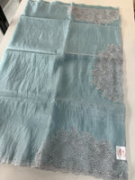 Korean Organza Saree/ 4154