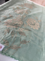 Chanderi Tissue Blended Saree/ AWS17