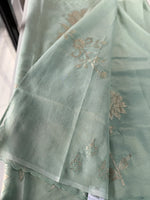 Chanderi Tissue Blended Saree/ AWS17