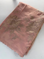 Chanderi Tissue Blended Saree/ AWS17