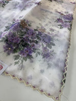 Glass Organza Saree/ 15409