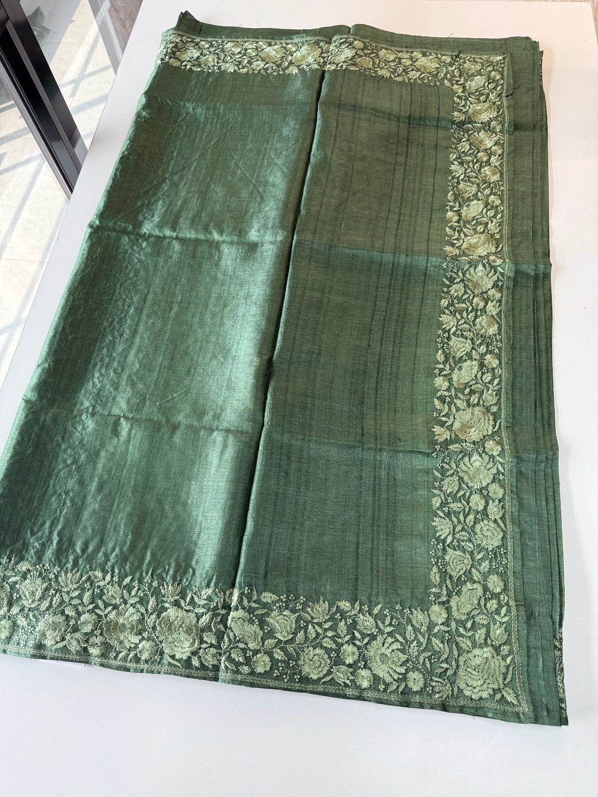 Pure Tussar Silk Saree / CW511