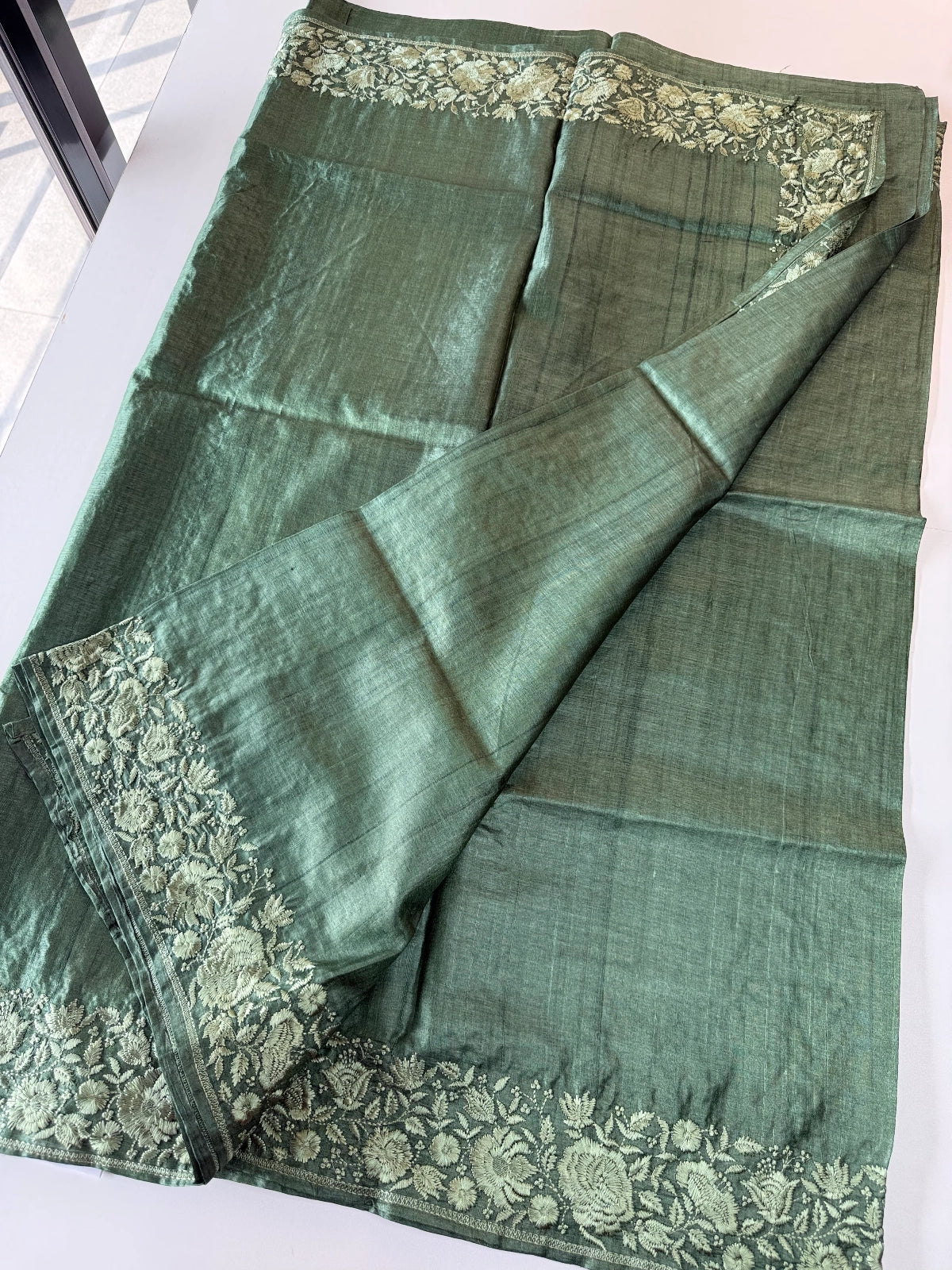 Pure Tussar Silk Saree / CW511