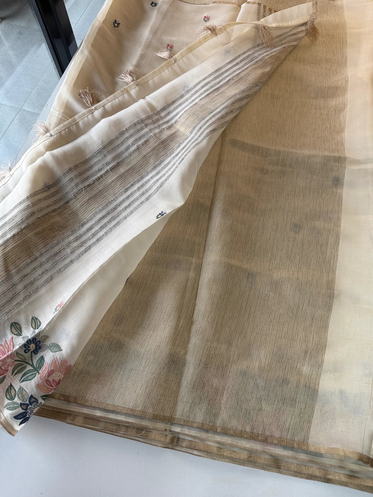 Chanderi Organza blended /MH465