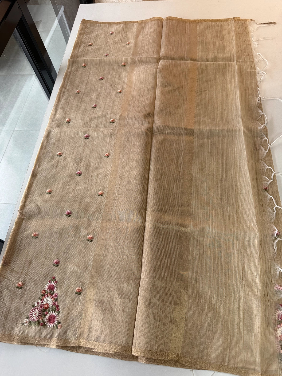 Chanderi kotta Saree/ MH206