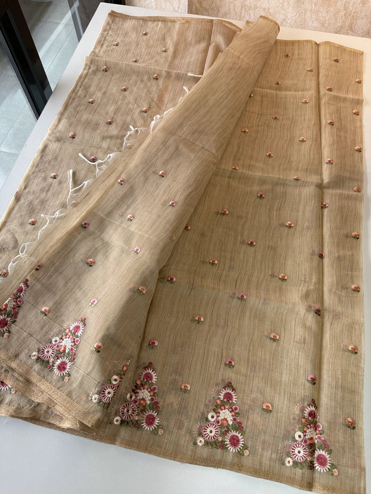 Chanderi kotta Saree/ MH206