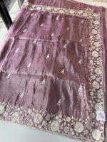 Crushed Organza Saree / MK01